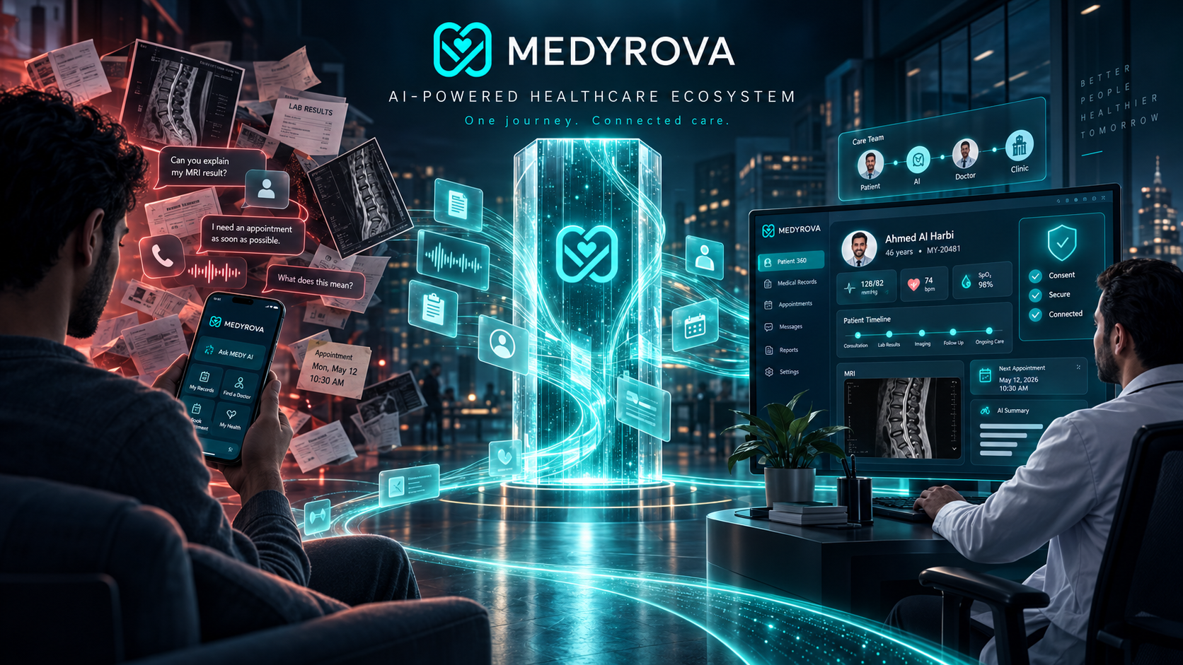 MEDYROVA — AI-Powered Healthcare Ecosystem