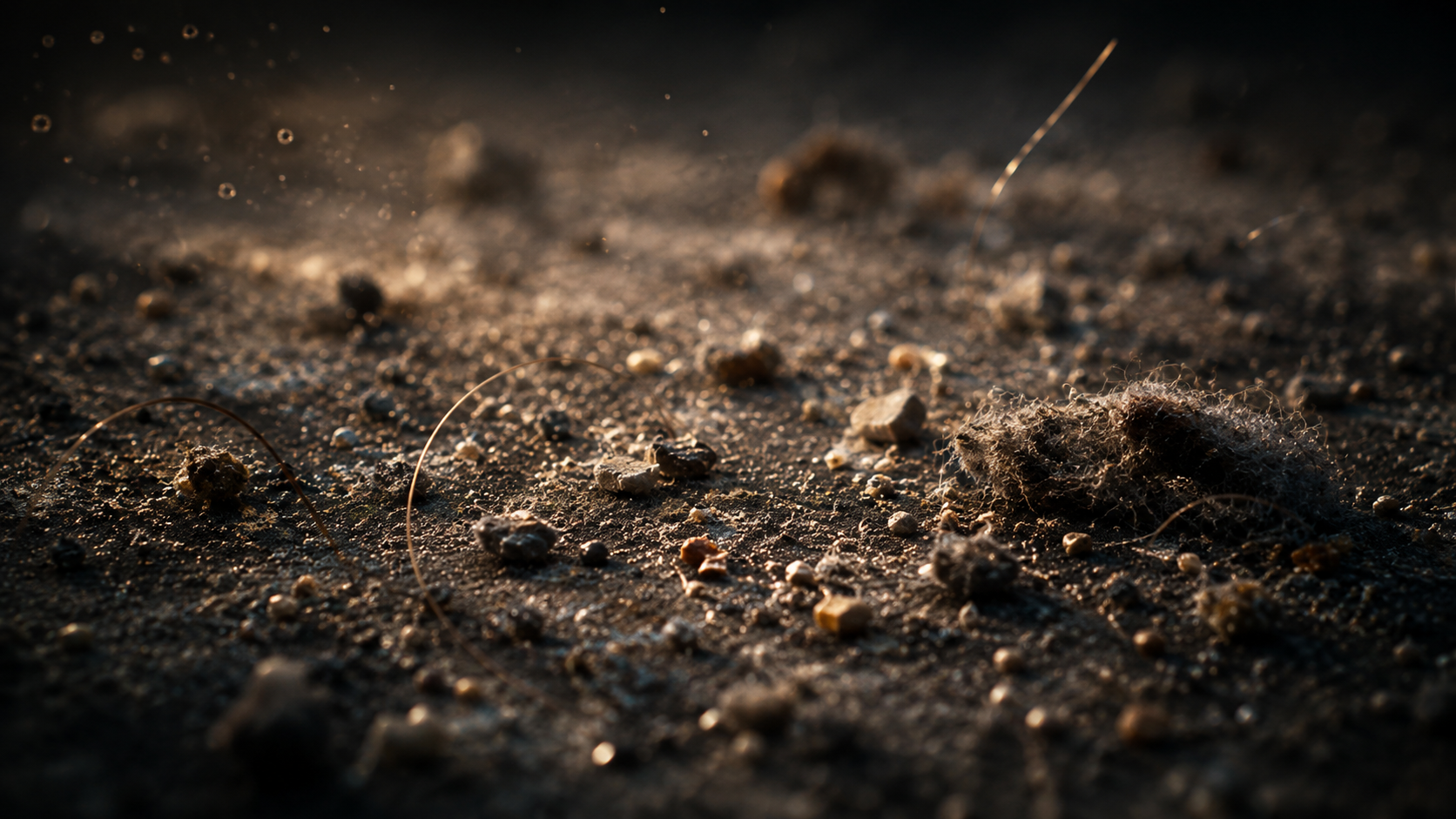 Every particle becomes part of the story.