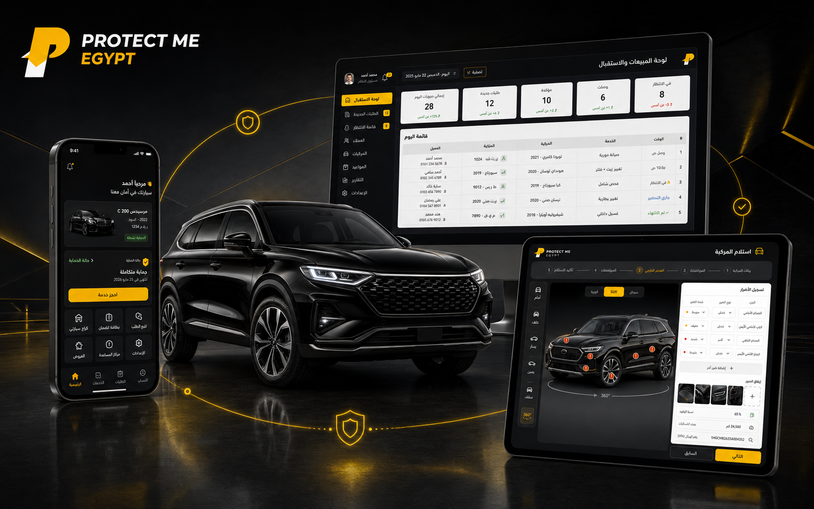 Protect Me Egypt — Integrated Vehicle Protection Platform